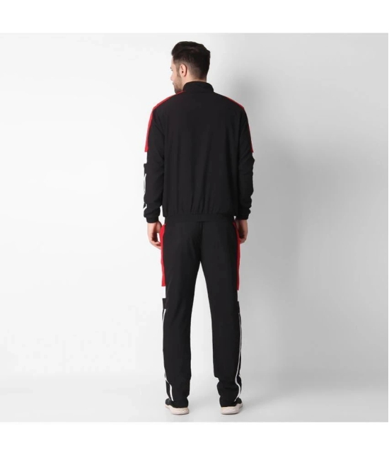 Forbro - Black Polyester Regular Fit Mens Tracksuit ( Pack of 1 ) - XL