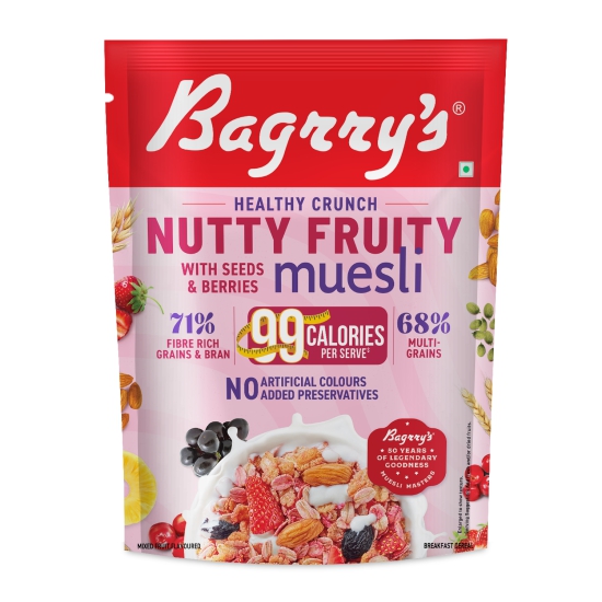 Nutty Fruity Muesli - Seeds, Berries