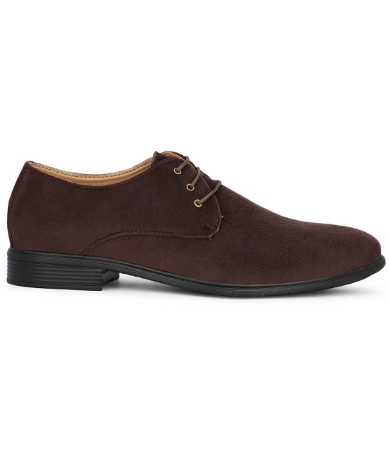 Buxton - Brown Mens Derby Formal Shoes - None