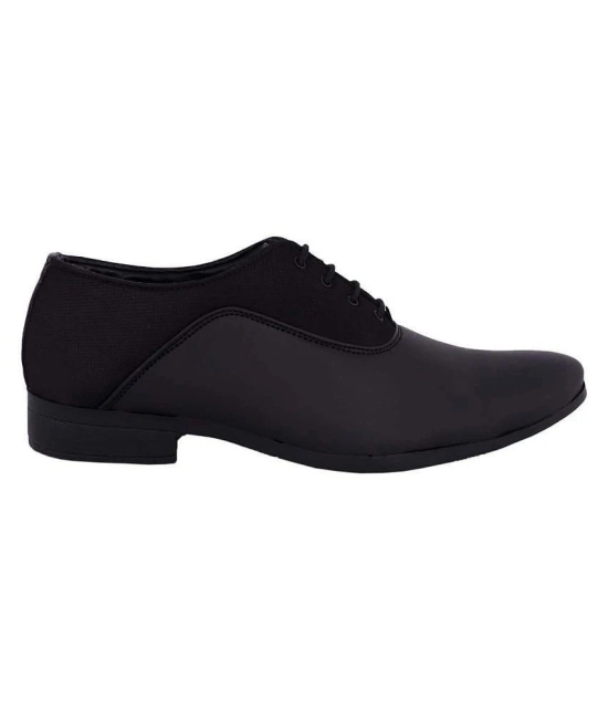 Aadi Black Mens Derby Formal Shoes - None