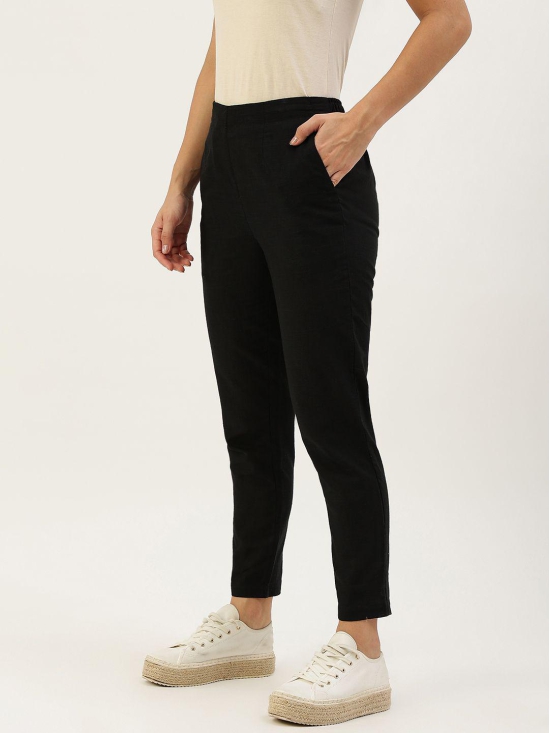 Women Slim Fit Cotton Trouser