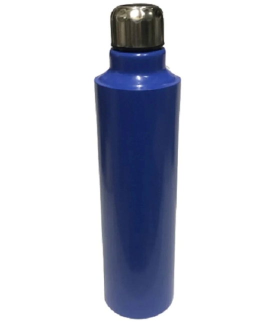 Dynore - Navy Blue School Water Bottle 1000 mL ( Set of 1 ) - Navy Blue