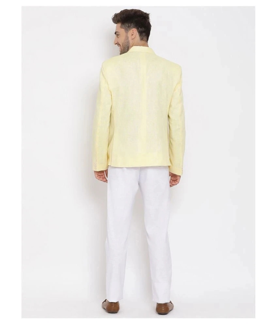 Hangup Yellow 3 Piece Suit - None