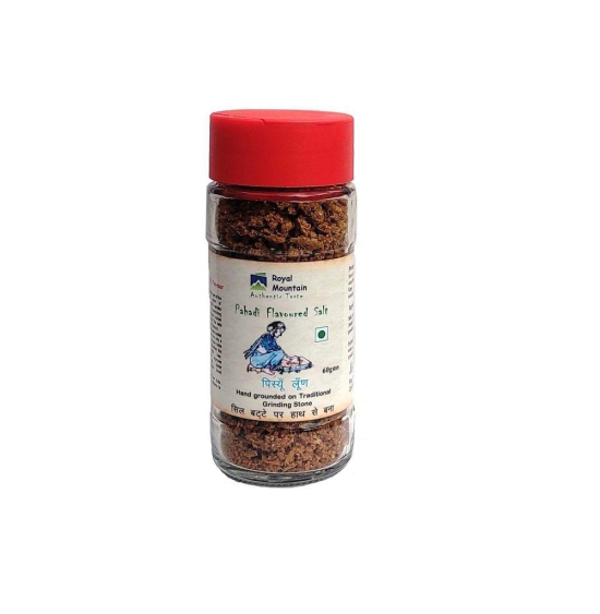 Pahadi Flavoured Salt / Pisyun Loon/Handmade on SilBatta / Hand Grounded on Traditional Grinding Stone-00GM