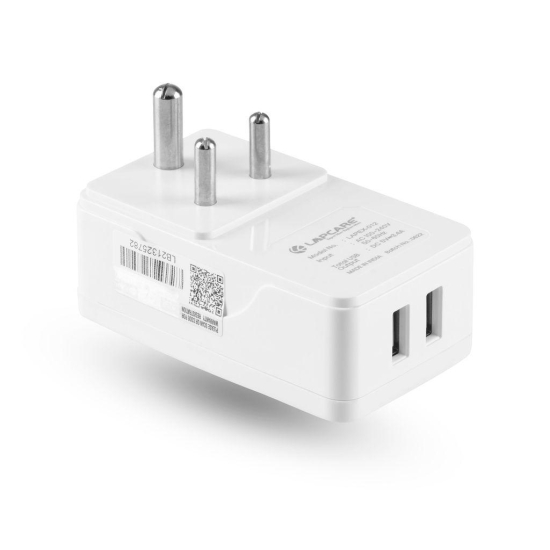 Lapcare LAPEX-012 Multiport Travel Charger (White)(LAPEX-012)