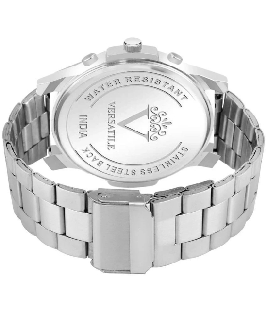 Versatile - Silver Stainless Steel Analog Mens Watch