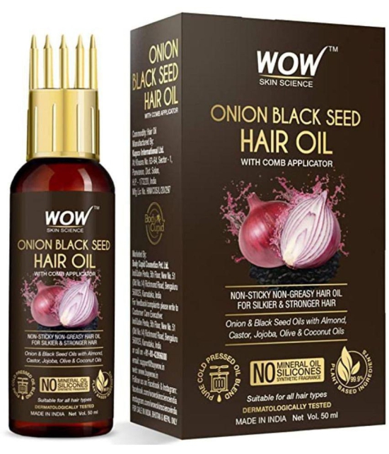 WOW Skin Science - Anti Hair Fall Onion Oil 50 ml ( Pack of 1 )