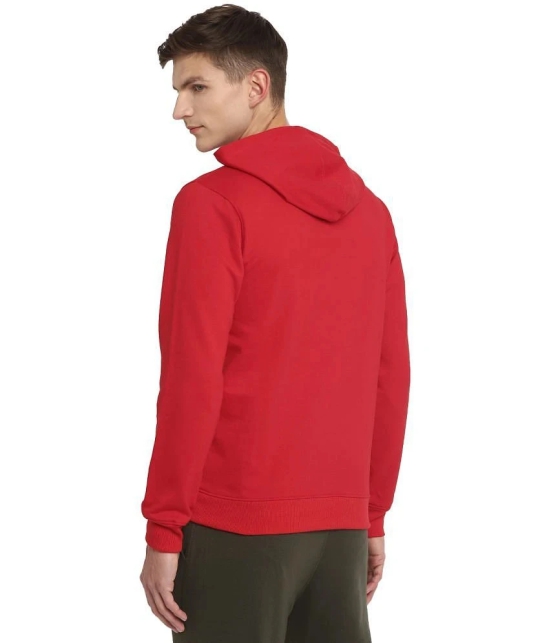 YUUKI Red Polyester Fleece Sweatshirt - XXL