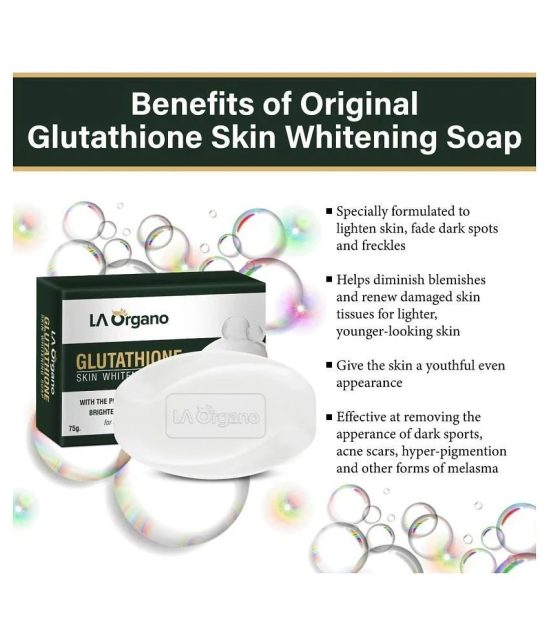 LA ORGANO L-Glutathione Cream Serum Gel Soap Facial Kit g Pack of 4