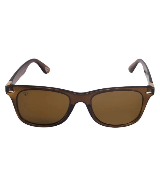 Walrus - Brown Square Sunglasses ( WS-ISC-II-090909D ) - Medium