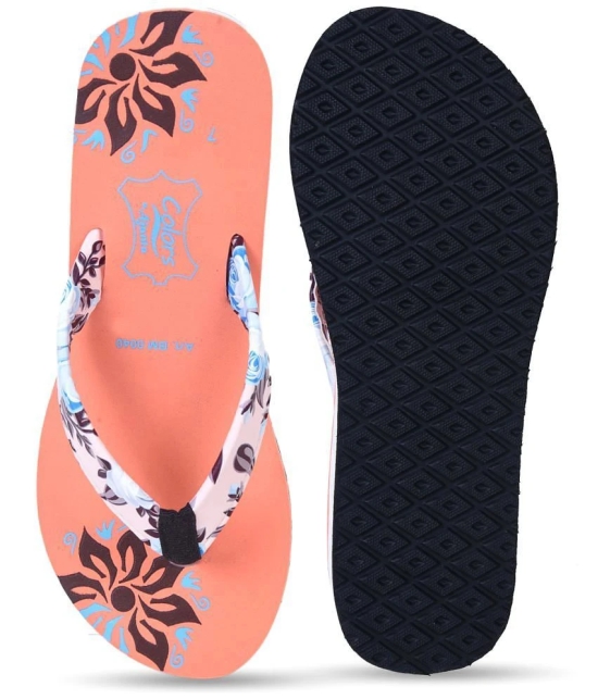 Ajanta - Peach Womens Flats - None