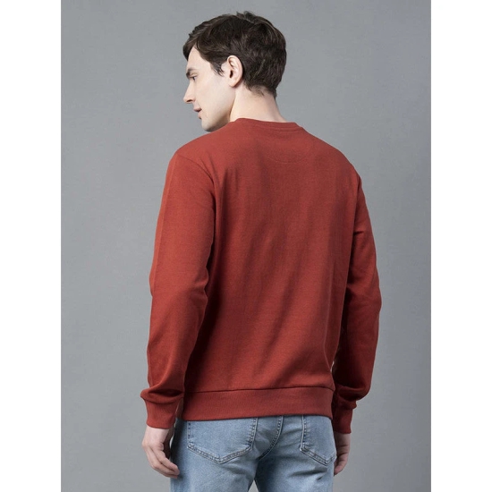 RedTape Rust-ColoRed Sweatshirt for Men | Full Sleeve Sweatshirt | Regular Fit