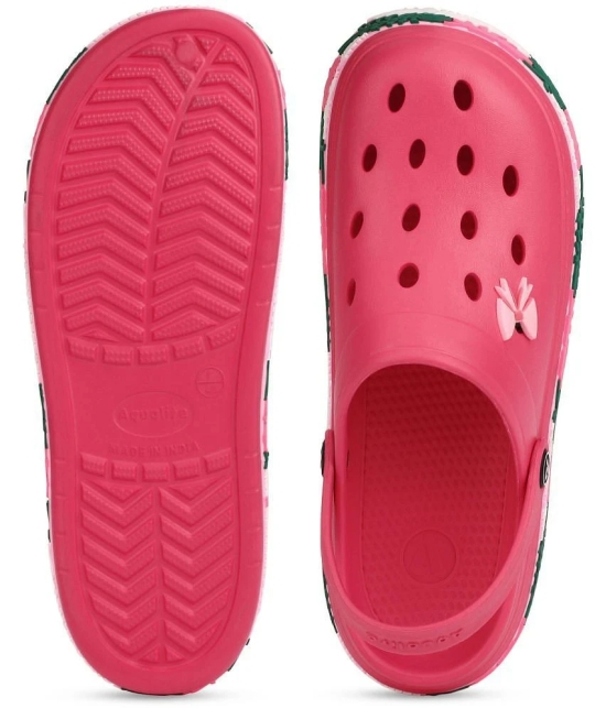 Aqualite Pink Clogs - None