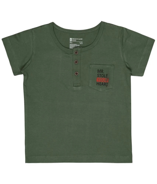 Bodycare Green Baby Boy T-Shirt ( Pack of 1 ) - None