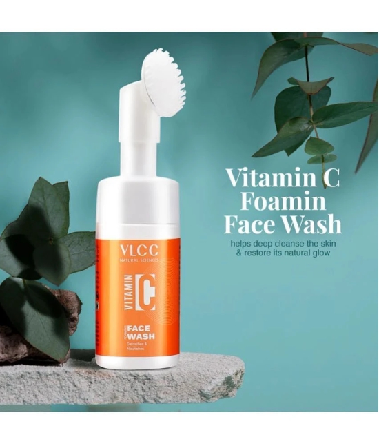 VLCC Vitamin C Foaming Face Wash, 100 ml (Pack of 3)