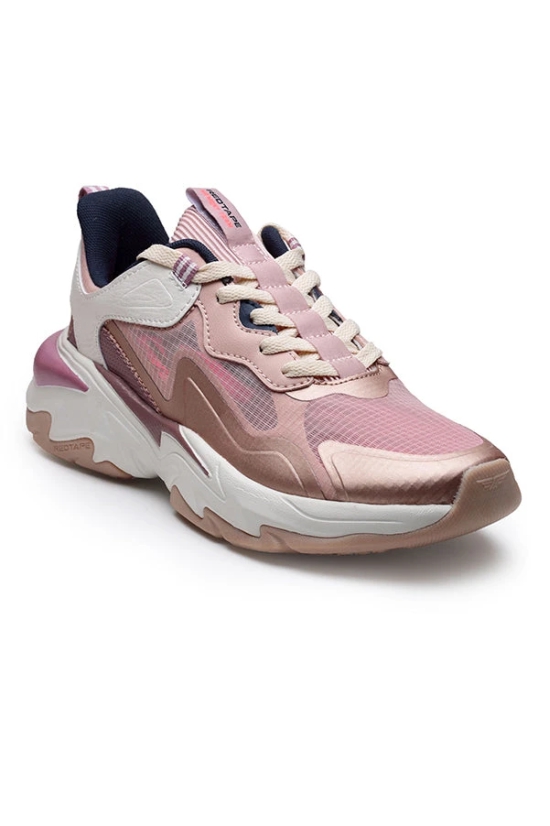 RedTape Womens Pink Walking Shoes