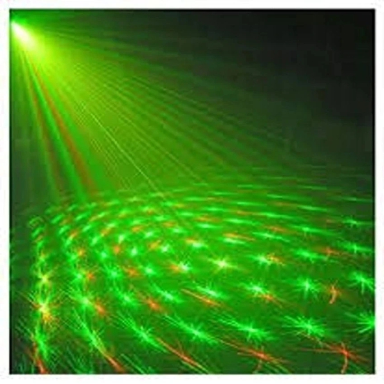 DAYBETTER Metal DJ Mini Laser Led Projector Stage Light Pendant Multi - Pack of 1