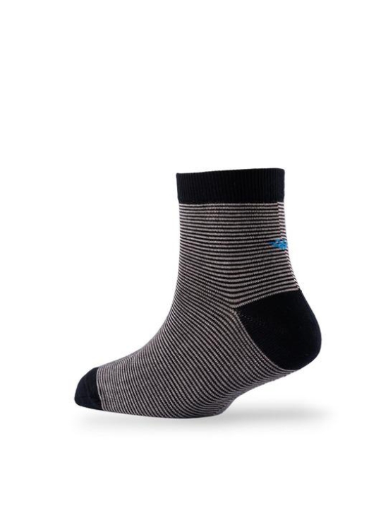 Men Pack Of 2 Striped Cotton Ankle Length Socks