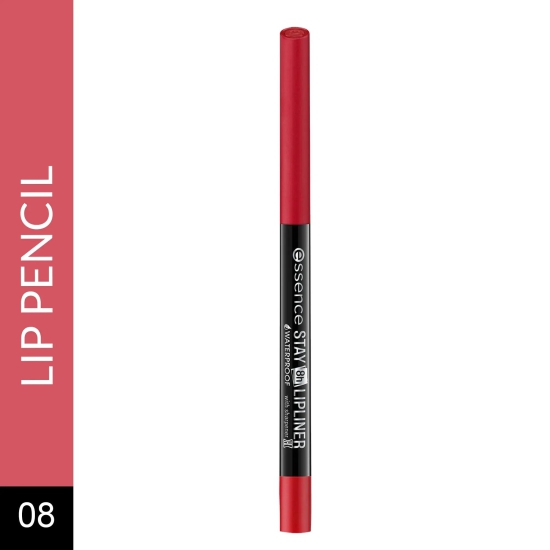 essence STAY 8h WATERPROOF LIPLINER 08 passionate