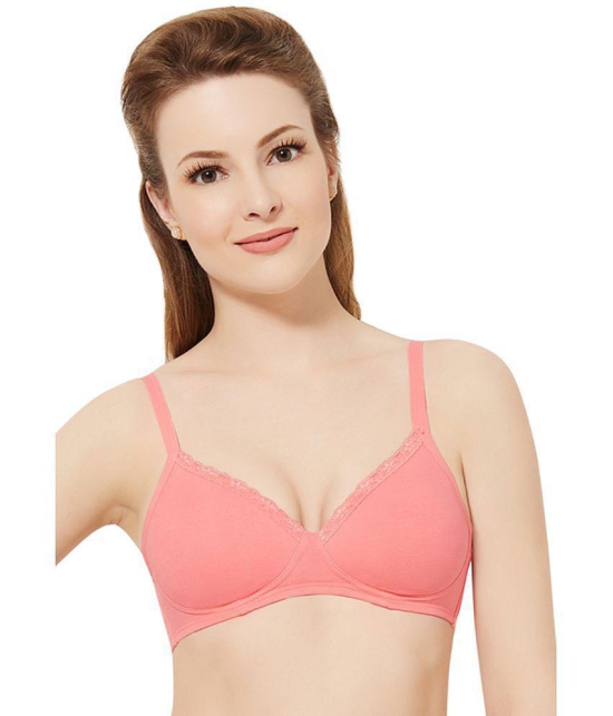 Amante Cotton T-Shirt Bra - Pink Single - 40C