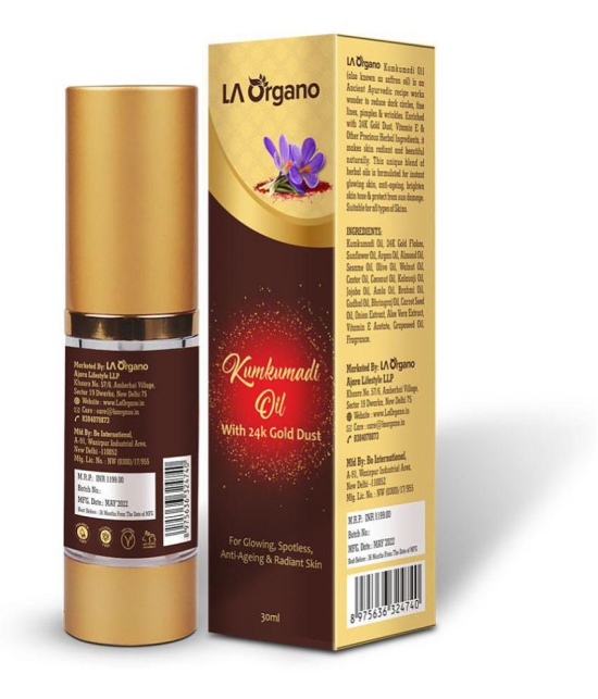 LA ORGANO - Anti-Wrinkle Face Oil for All Skin Type ( Pack of 1 )