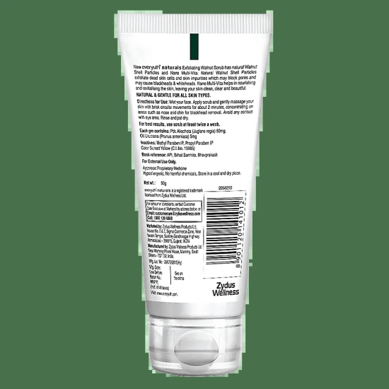 Everyuth Walnut Exfoliating Scrub, 50 gm