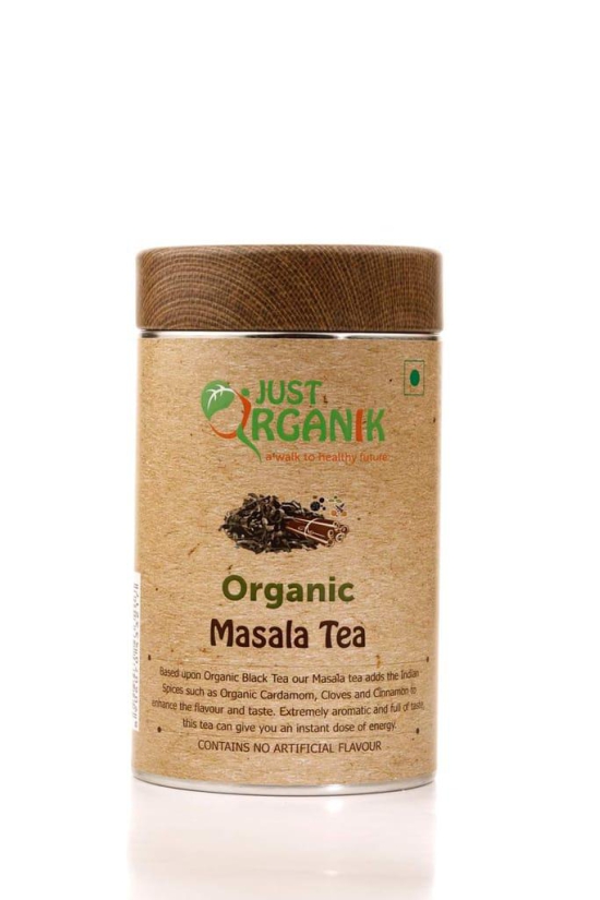 Just Organik Masala Tea - 75 g, 100% Organic