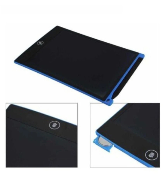 Un-Tech Portable Ruff Pad E-Writer, 8.5 inch LCD Paperless Memo Digital Tablet Notepad (Blue)