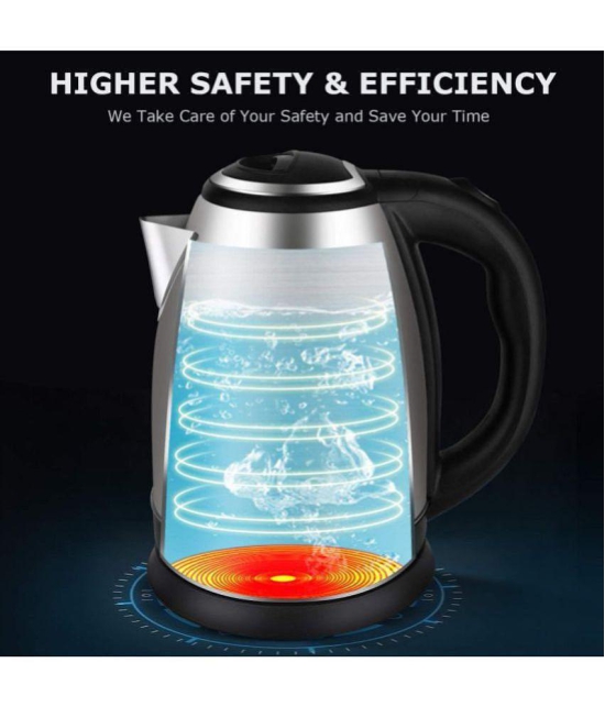 Scarlett - Silver 1.8 litres Stainless Steel Multifunctional Kettle