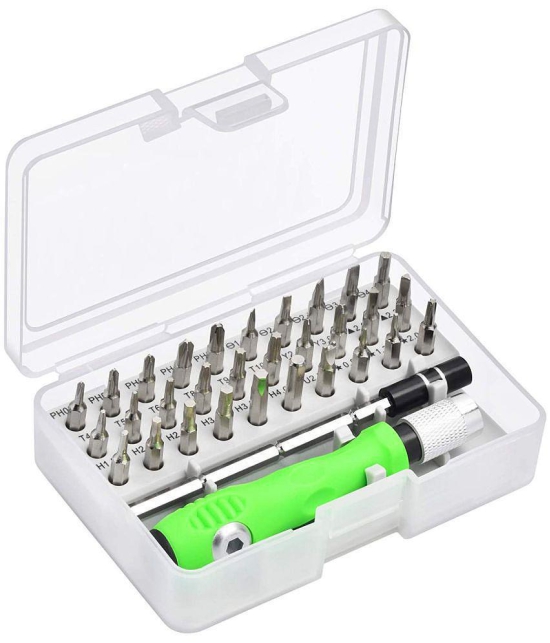 32 in 1 Interchangeble Multipurpose Mini Screwdriver Set Magnetic Slot Wrench Bi 30 Pcs Screwdriver Set