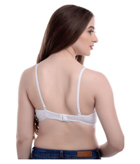 Softskin Poly Cotton T-Shirt Bra - Multi Color - 32B