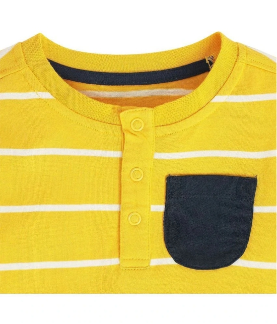 MINI KLUB - Yellow Baby Boy T-Shirt ( Pack of 1 ) - None