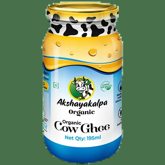 Akshayakalpa Organic Cow Ghee, 195ml