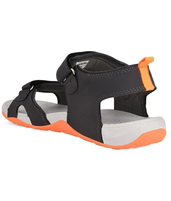 Campus - Dark Grey Mens Floater Sandals - None