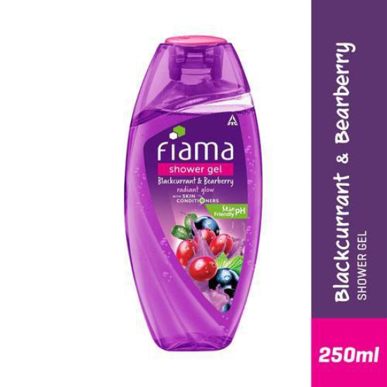 Fiama Shower Gel - Blackcurrant & Bearberry, 250 ml