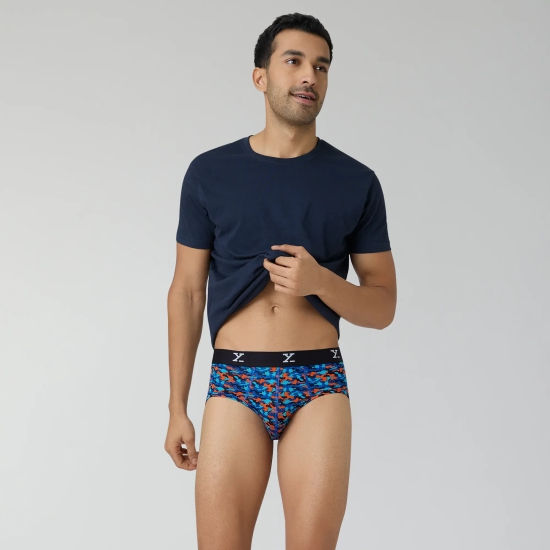 Shuffle Modal Briefs Camouflage Blue XL