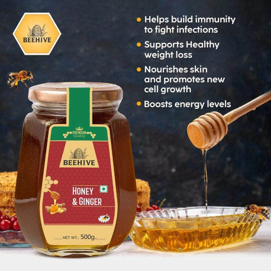 Beehive Ginger Honey 500 gm