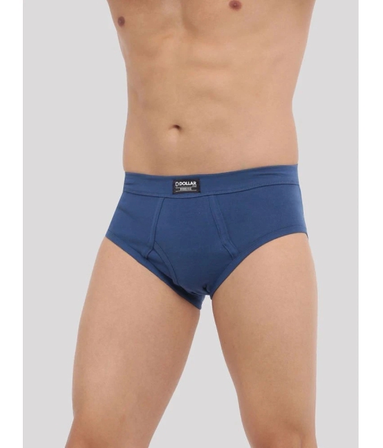 Pack of 2 Dollar Bigboss Assorted Solid Cotton Blend Men Brief - 3XL