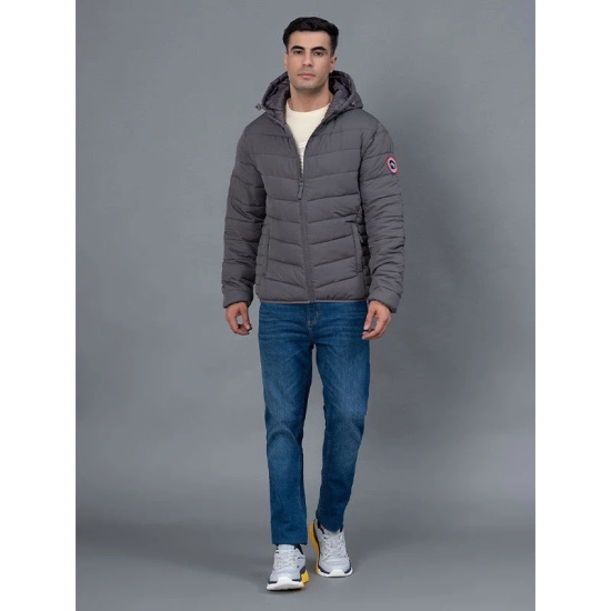 RedTape Casual Padded Jacket with Hood for Men | Stylish, Cozy and Comfortable