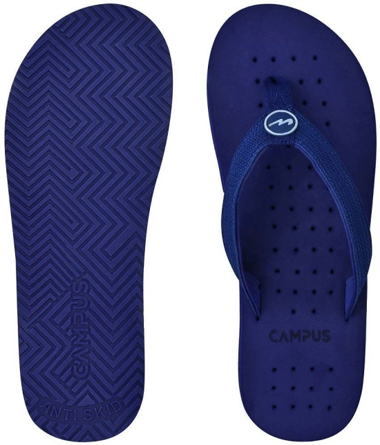 Campus shoes - Blue Mens Daily Slipper - None