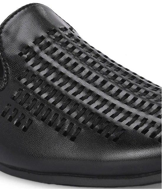 Port Black Mens Mojaris - None