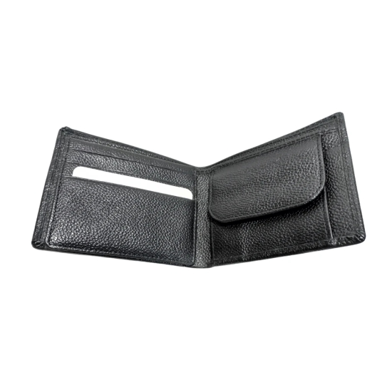 MasterCrafts MEX Mens Milled Wallet - Black