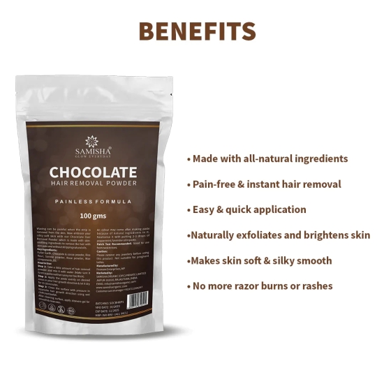 Chocolate Hair Removal Powder - 100gm