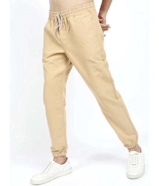 Ketch Regular Flat Mens Joggers - Beige ( Pack of 1 ) - None