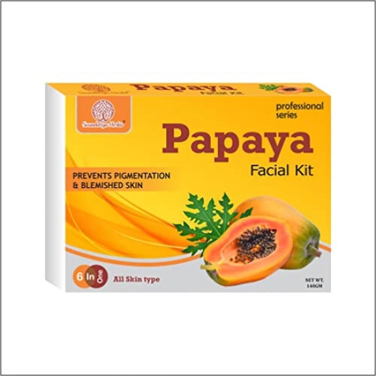 Soundarya Herbs Papaya Prevent Pigmentation & Blemished Skin Facial Kit-140g