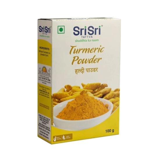 Sri Sri Tattva Daily Masala Combo (Turmeric Powder , Coriander Powder , Black Mustard Seeds, Red Chilli Powder)