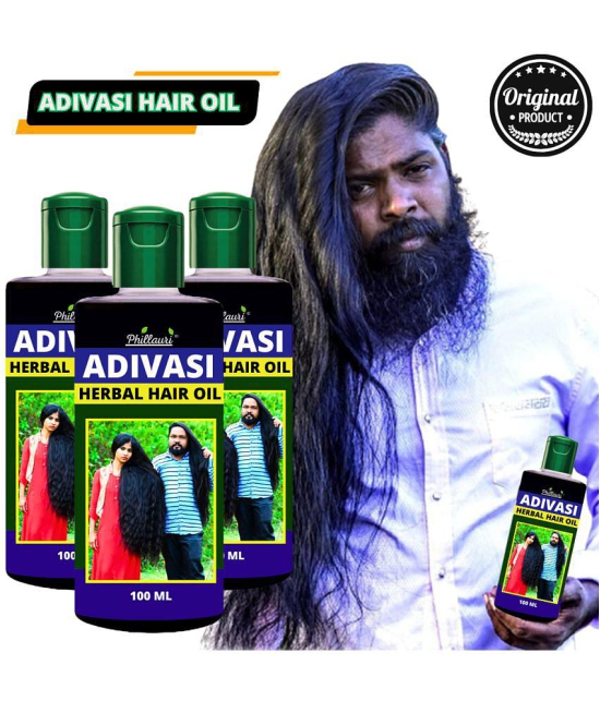 Phillauri - Anti Hair Fall Bhringraj Oil 300 ml ( Pack of 3 )