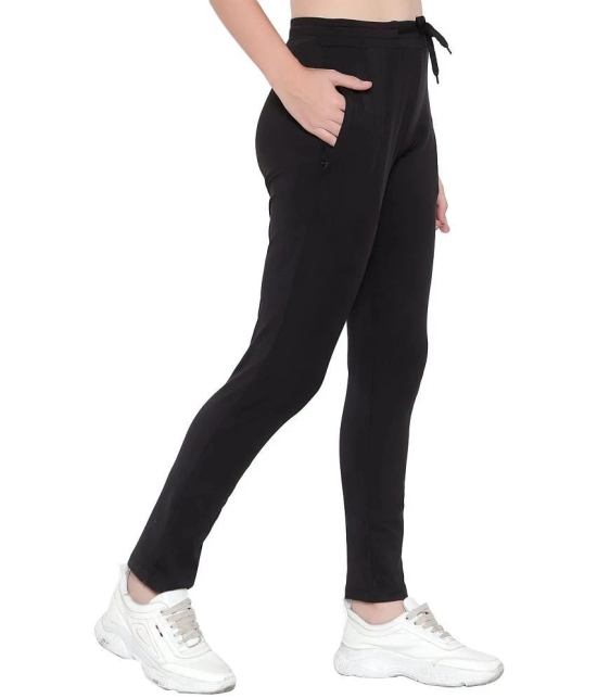 Diaz - Black Lycra Womens Outdoor & Adventure Trackpants ( Pack of 1 ) - None