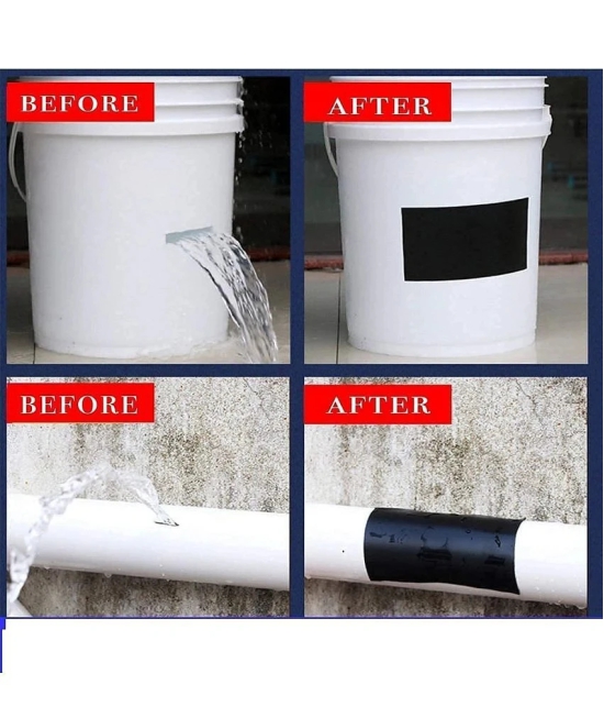 KALPVRUKSH Water Leakage Seal Tape Silicon Sealant Tape Waterproof Flex Tape for Water Tank Sink Sealant for Gaps