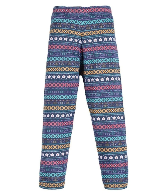 PLUM TREE - Multi Cotton Blend Girls Leggings ( Pack of 1 ) - None